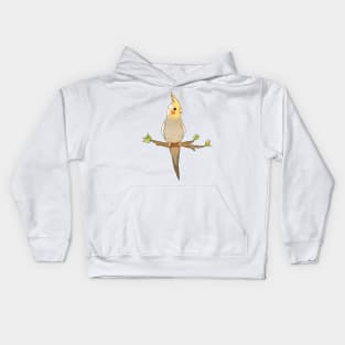 Cute Cockatiel Kids Hoodie